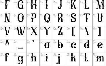 Menier font