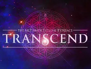 Transcend Family font