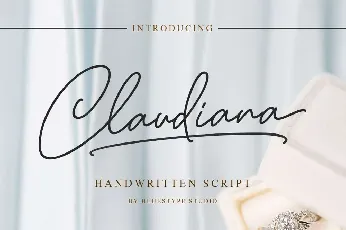 Claudiana font