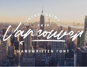 Vancouver FREE font