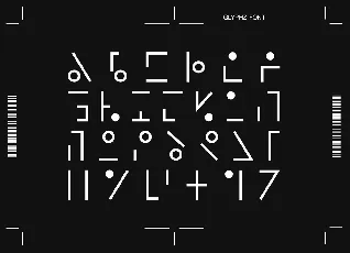 Glyphz font