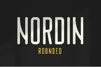 Nordin Rounded Free font