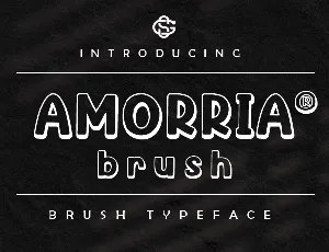 Amorria font