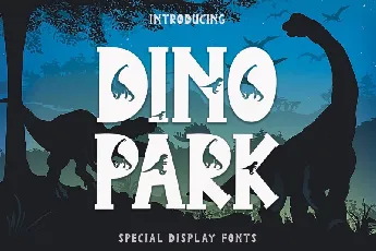 Dino Park font