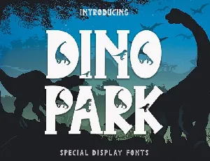 Dino Park font