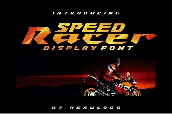 Speed Racer font