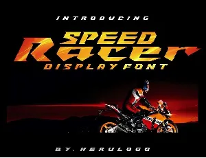 Speed Racer font