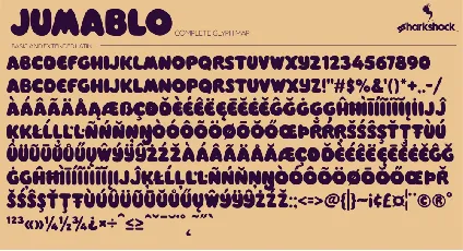 Jumbalo font