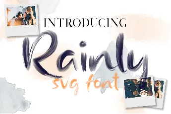 Rainly font