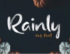 Rainly font