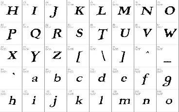 Booter font