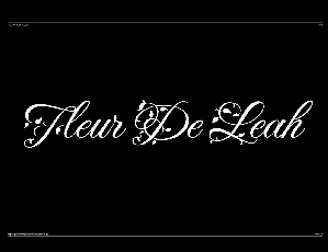 Fleur De Leah font