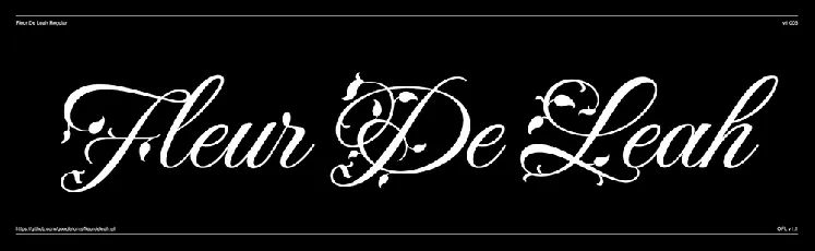 Fleur De Leah font