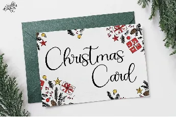 Christmas Bell Calligraphy Script font