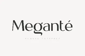 Megante font