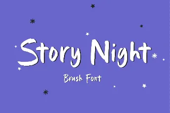 Story Night font