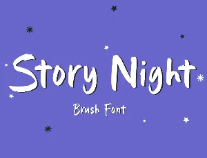 Story Night font