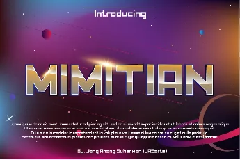 Mimitian font