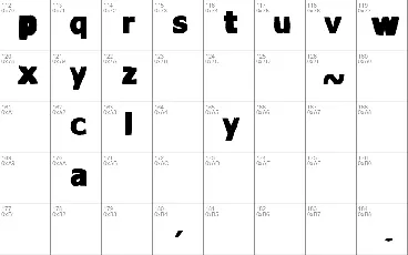 vtks Water cristals font