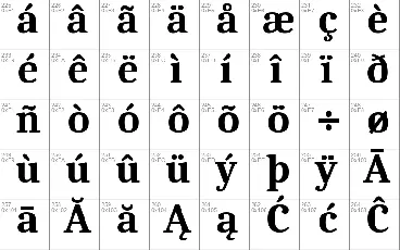 Caladea font