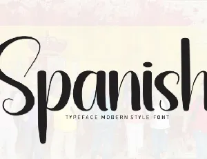 Spanish Script font