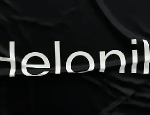 Helonik font