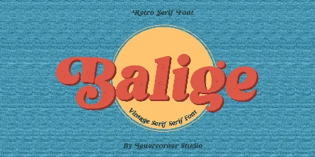 Balige font