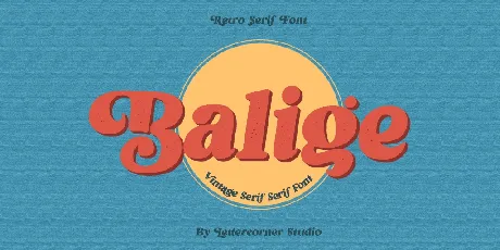 Balige font