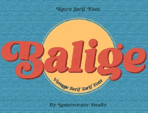 Balige font