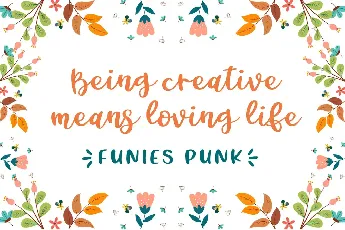 Funies Punk font