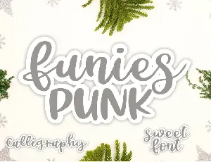 Funies Punk font