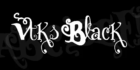 Vtks Black font