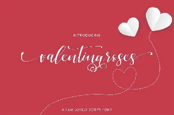 valentinaroses font