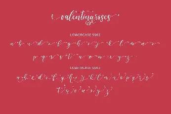 valentinaroses font