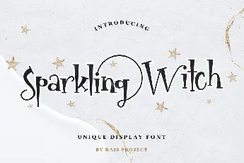 Sparkling Witch Demo font