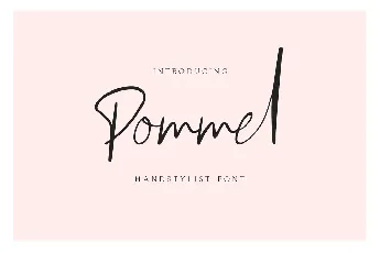 Pommel font