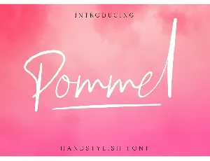 Pommel font