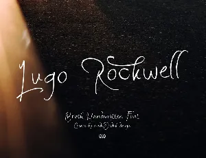 Lugo Rockwell Demo font