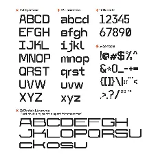 Monoir font