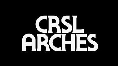 CRSL Arches font