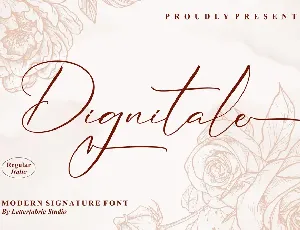 Dignitale font