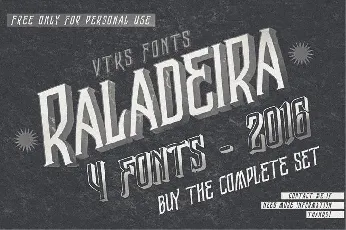 Vtks Raladeira 2 font