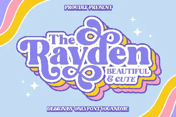 The Rayden font