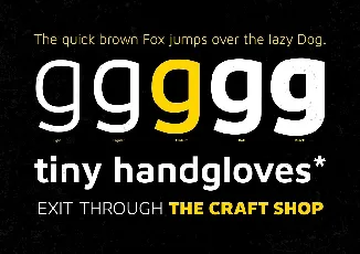 XXII Aven Sans Serif Family font