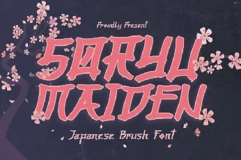 Soryu Maiden font