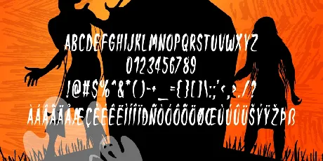 Ghostly Bungalow font