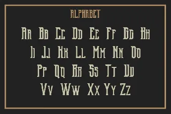 Old Excalibur Typeface font