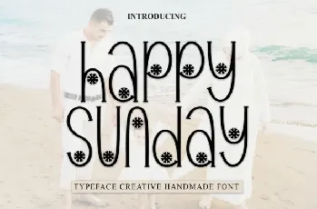 Happy Sunday Display font