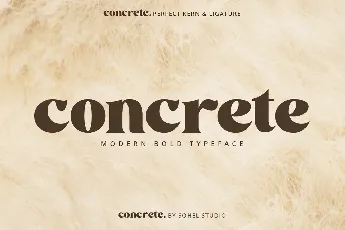 concrete demo font