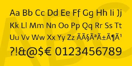 Telex font